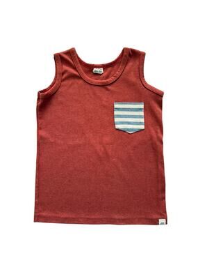 Lulu + Roo (Little Road Co.) Pocket Tank Top Size 5-6y